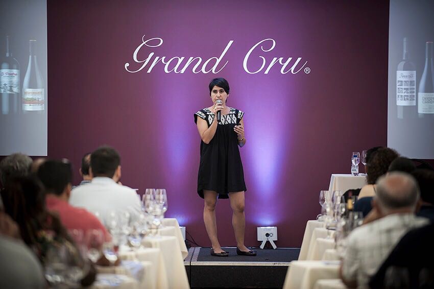 Daniela Salinas apresentou os vinhos da Morandé Adventure no 11º Encontro do Sommelier da Grand Cru.